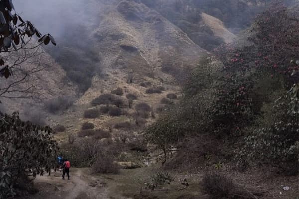 khopra ridge trek difficulty