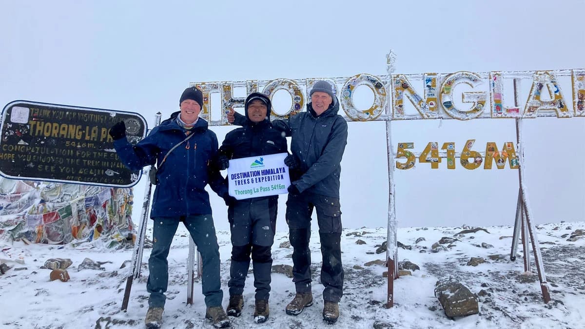 annapurna circuit thorong la pass trek