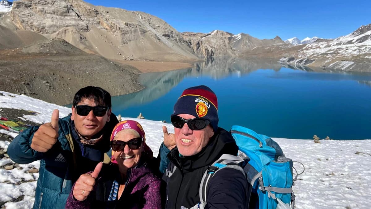 annapurna circuit with tilicho lake