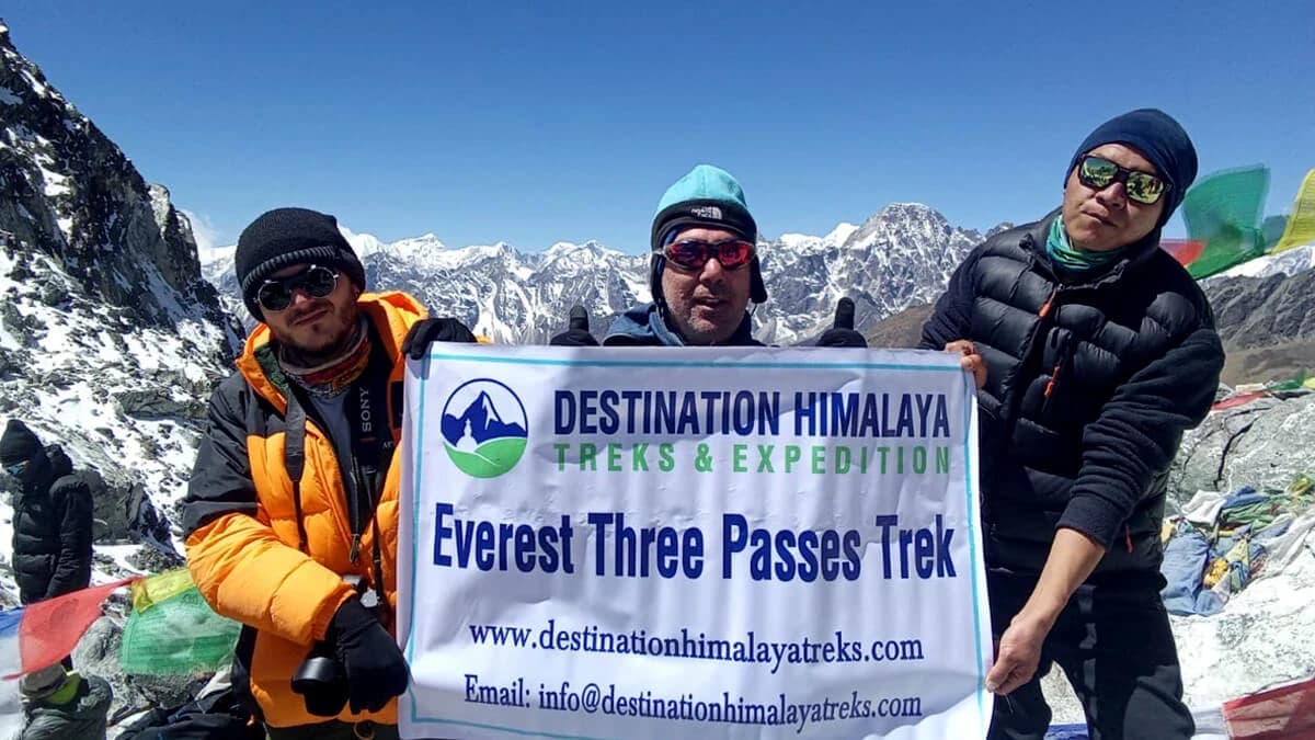 everest three passes trek