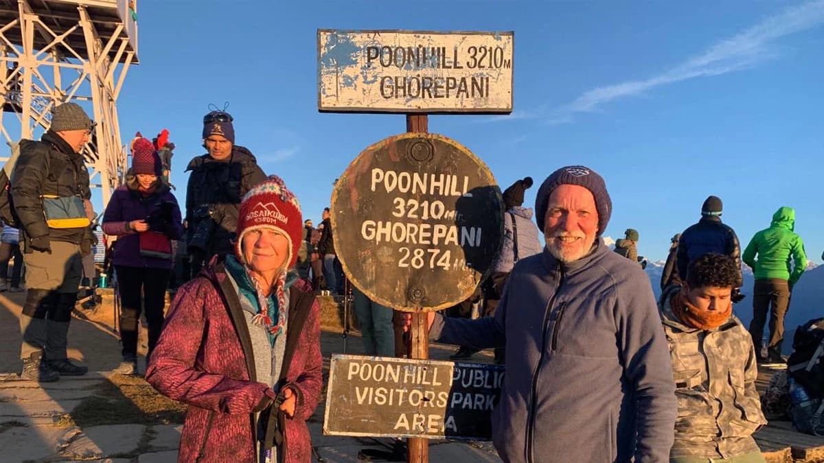 ghorepani poon hill view point
