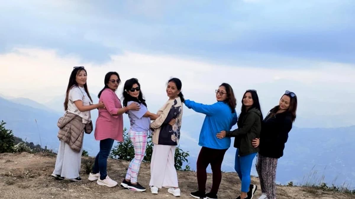 kakani suryachaur hike