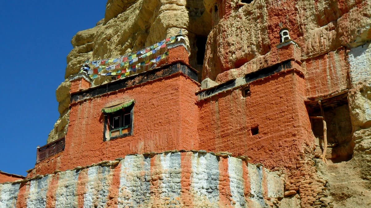 sky cave of lo manthang