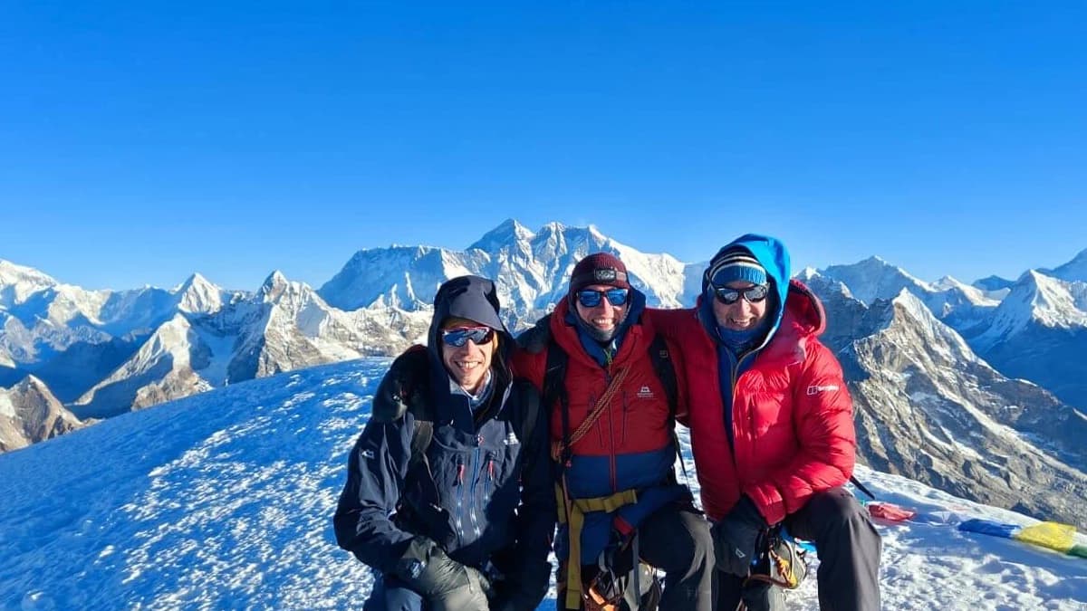 summit to Mera peak