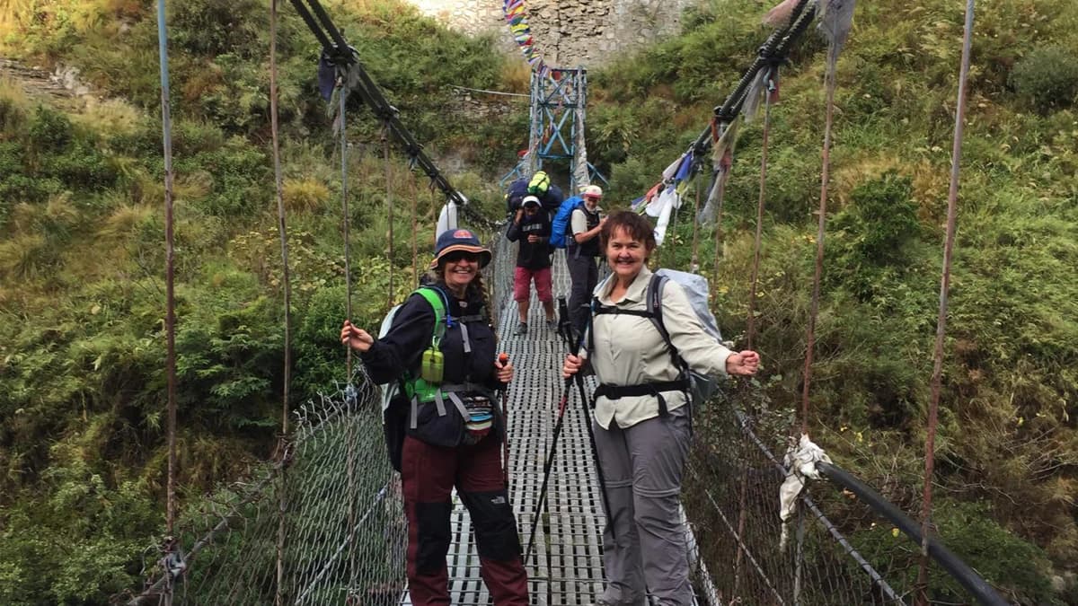 Suspension Bridge of Syabru Besi