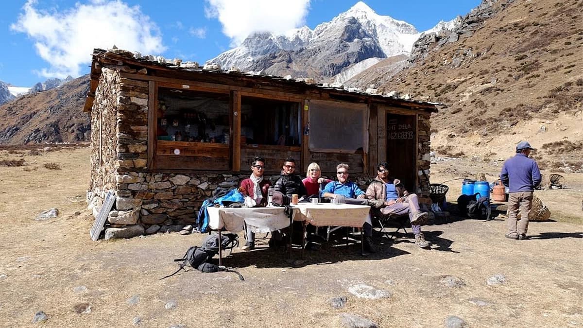 Our Team during Kanchenjunga Trek