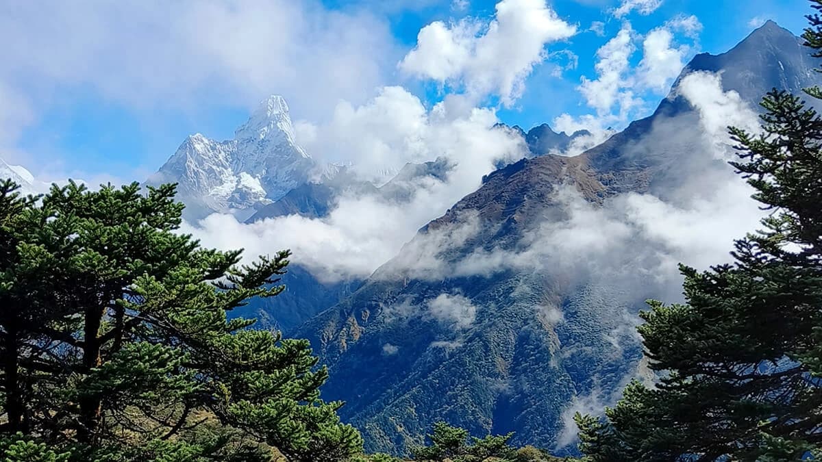 view from everest view hotel