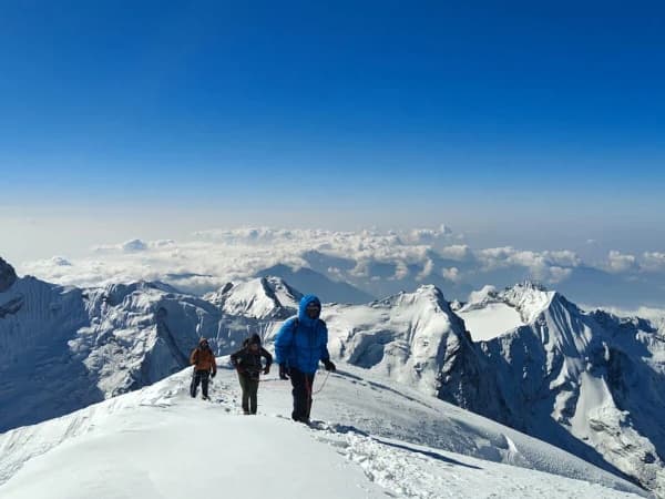 Climbing Mera Peak In Nepal
