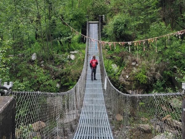 Jhinu Danda Suspension Bridge 1