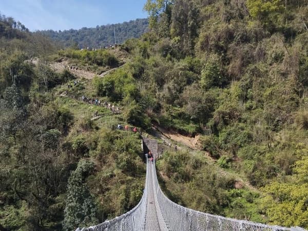 Jhinu Danda Suspension Bridge