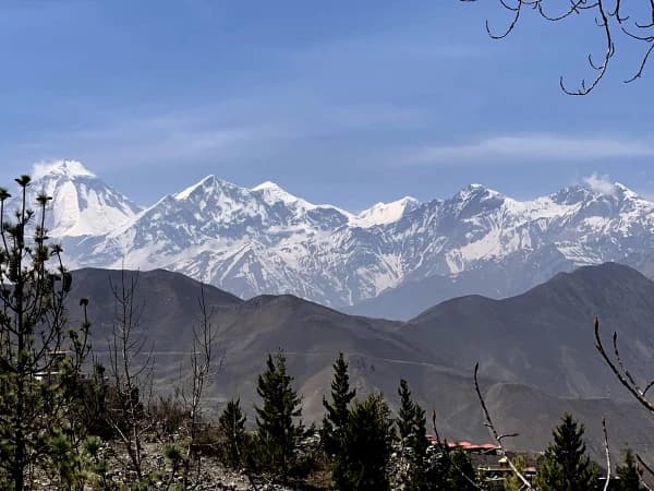 Moutain Views From Muktinath