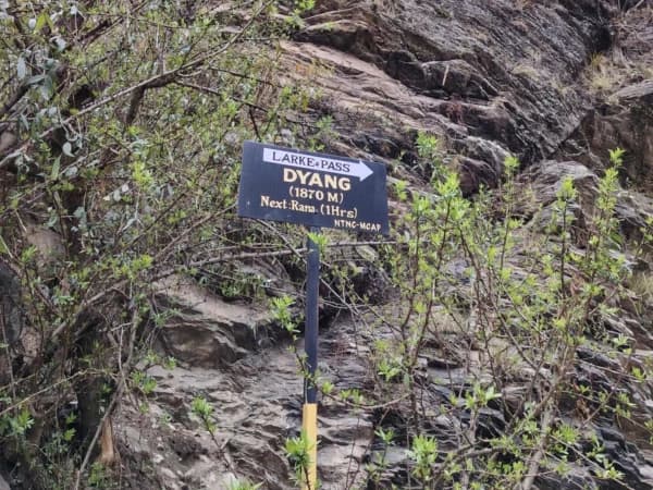 On The Way To Rana Village Of Manaslu Region