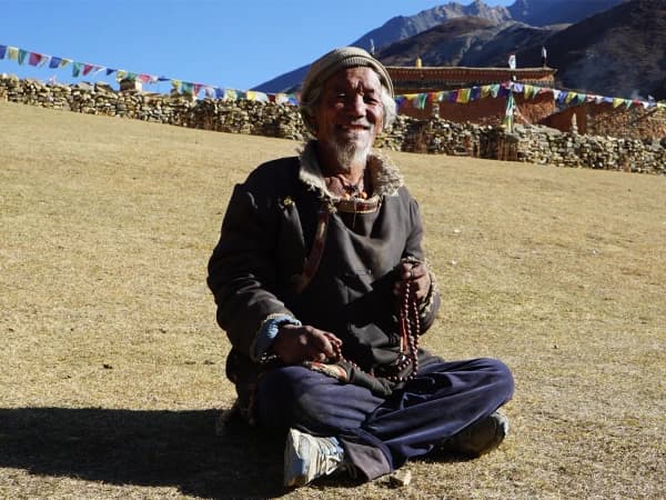Tibetan Buddhist Monk