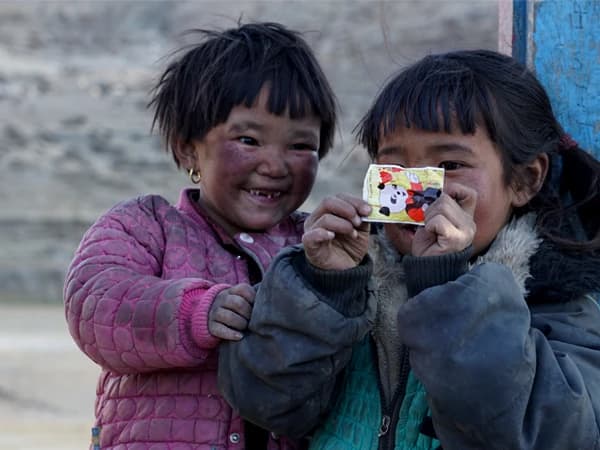 kids of upper dolpo