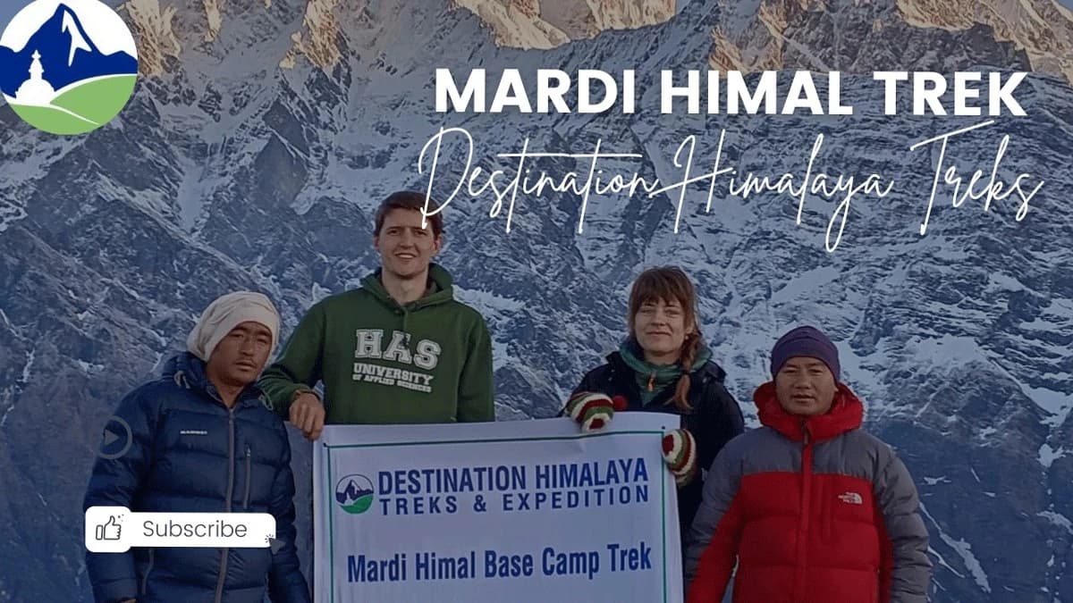 mardi himal trek video